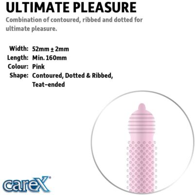 Carex Ultimate Pleasure Condoms ss