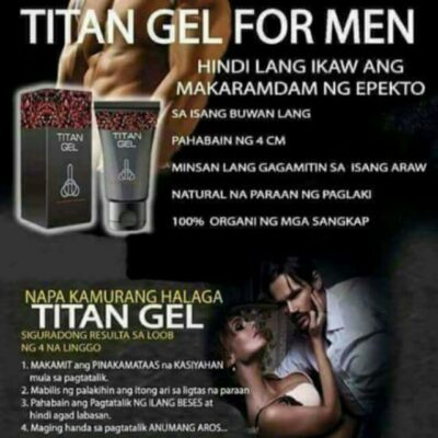 TITAN GEL Male Enhancement Cream Max Size Enlargement